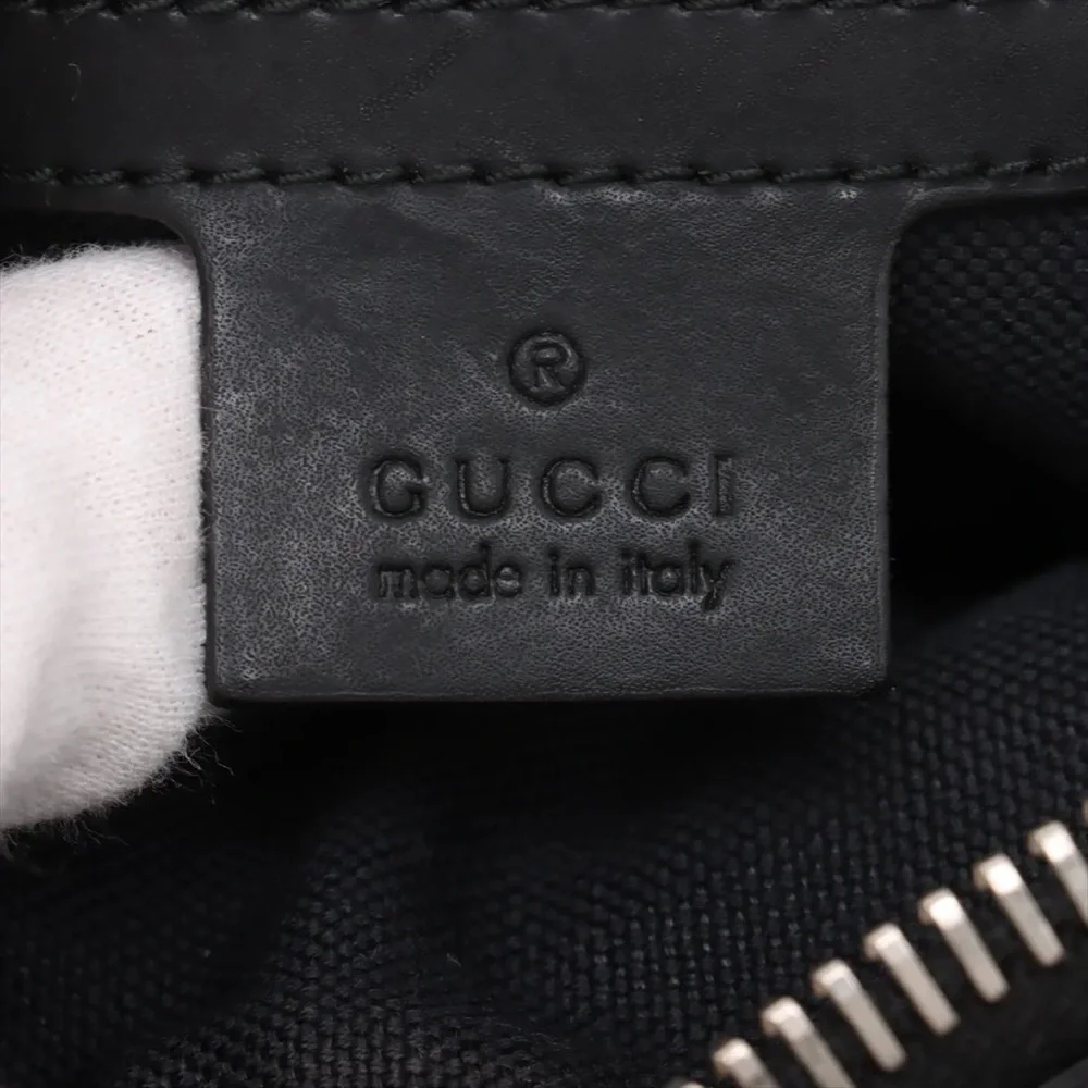 Gucci ophidia zip leather black sling Bag/ belt bag w/COA - Picture 11 of 11